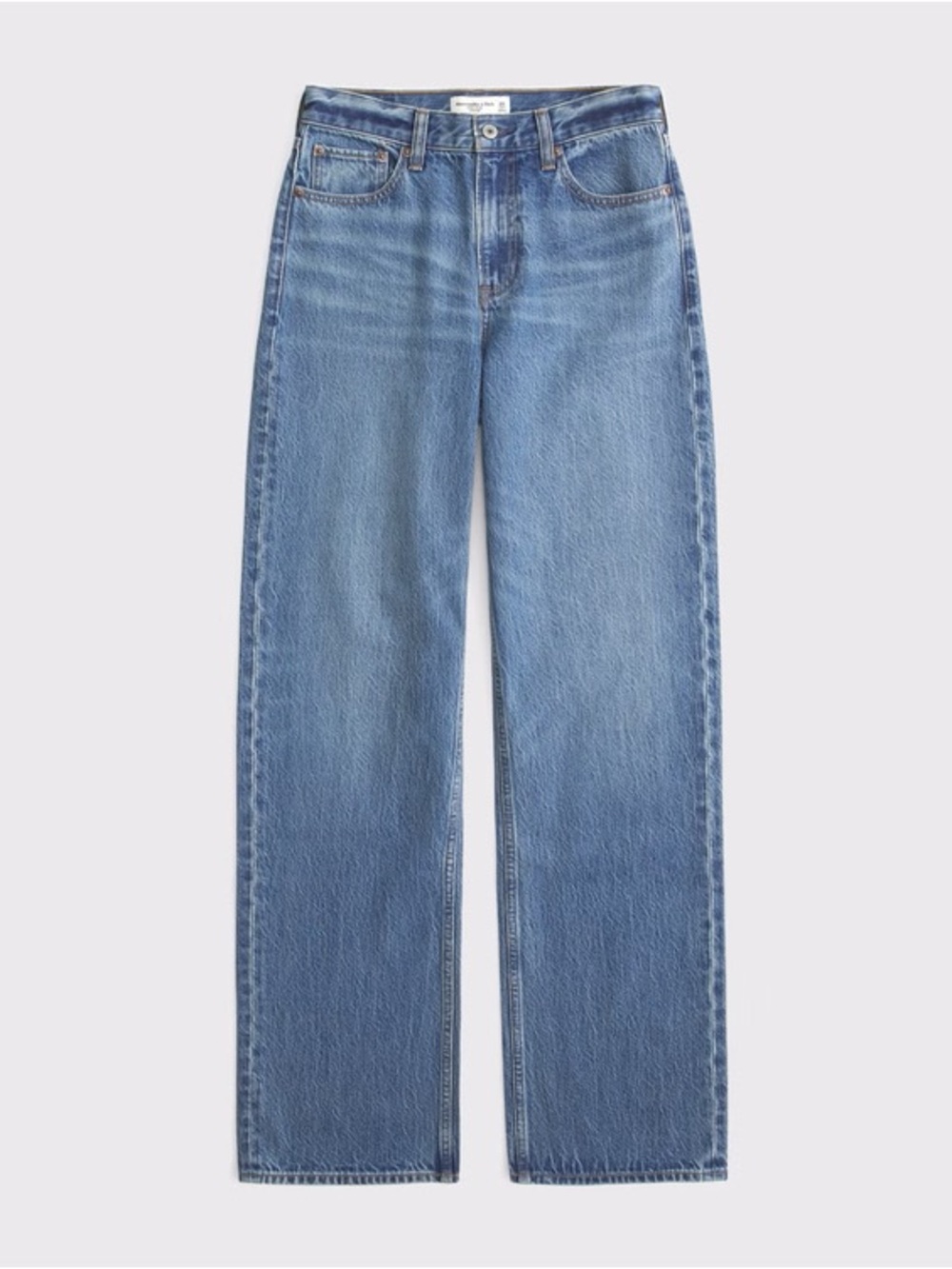 Abercrombie Curve Love High Rise Loose Jeans